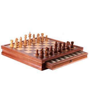 Шахматы подарочные деревянные Salvadore Classic Brown