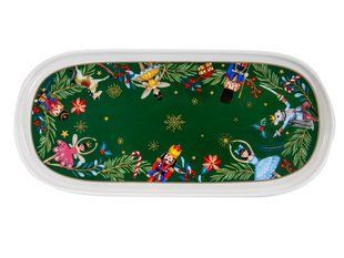 Блюдо Новорічне "Green Christmas" 25 см