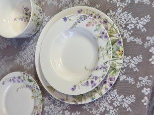 Тарілки супові Floral, набір 6 шт