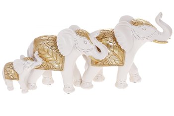 Статуетка Сім'я слонів полістоун SG37-877