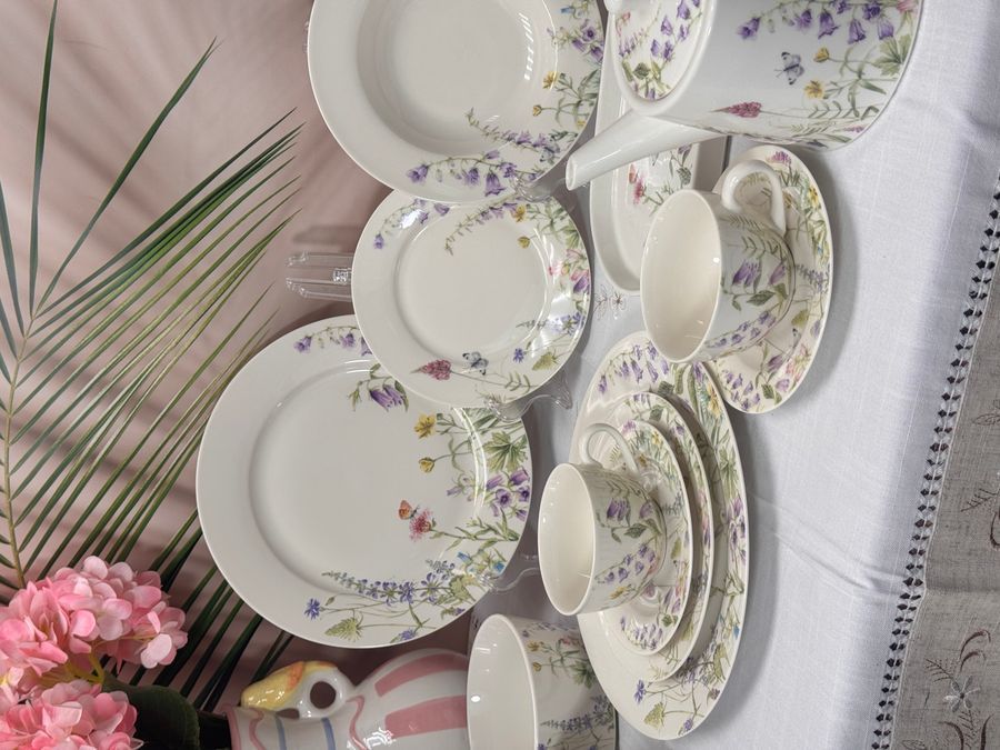 Тарілки супові Floral, набір 6 шт