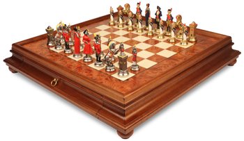 Шахматы подарочные элитные Italfama "Napaleone" (Наполеон) 19-57+435R