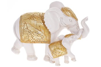 Статуетка декоративна Слони полістоун SG37-875