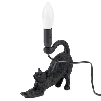 Светильник, лампа декоративная Черная кошка 2014-006