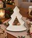 Блюдо новорічне у формі ялинки "SANTA'S GIFT" 26 см