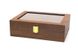 Шкатулка, коробка для часов деревянная на 10 отделений 10WB.RSW.BR