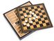 Подарочный набор Italfama "Palissandro Dorato" 28 х 28 см (шахматы, шашки)