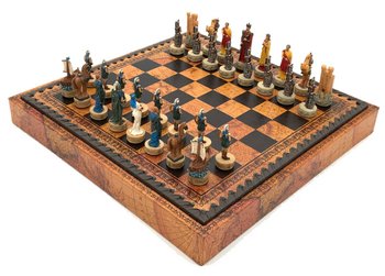 Подарочный набор Italfama Battle of Troy (шахматы + шашки)