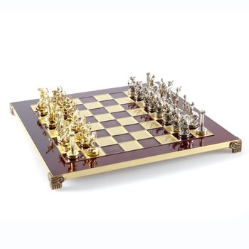 Шахматы подарочные Manopoulos "Геркулес" 36 х 36 см, S5RED