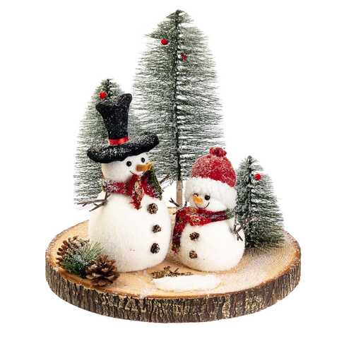 Композиция Наряжаем снеговика, 7 см купить в интернет-магазине Winter Story kormstroytorg.ru, lemax