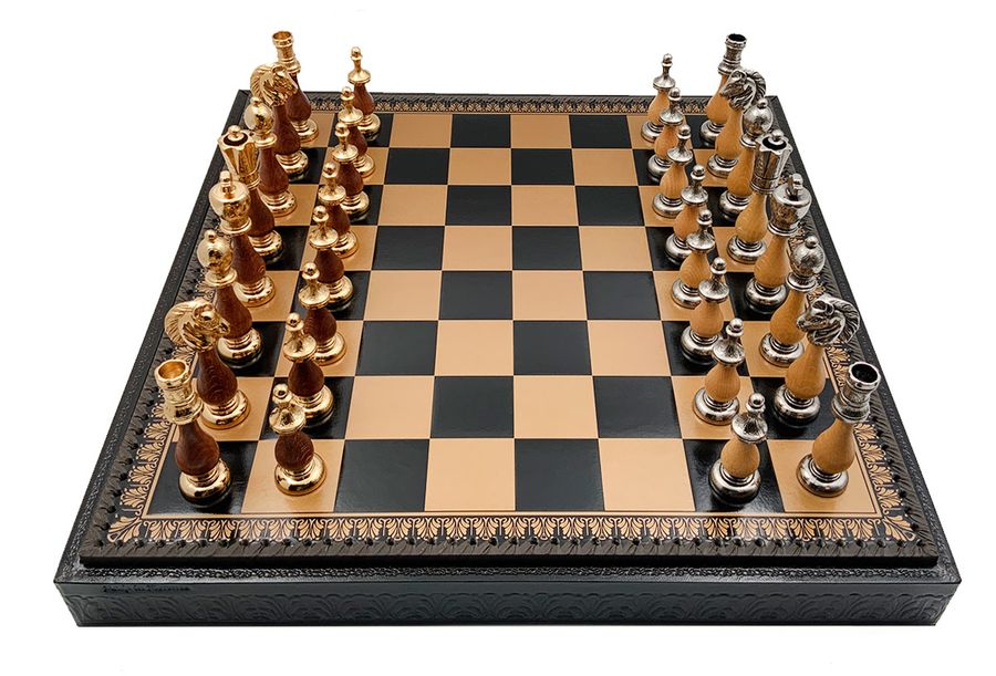 Подарочный набор Italfama "Arabescato" (шахматы, шашки, Нарды)