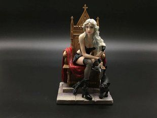 Коллекционная статуэтка Veronese Девушка на троне WU74928AB