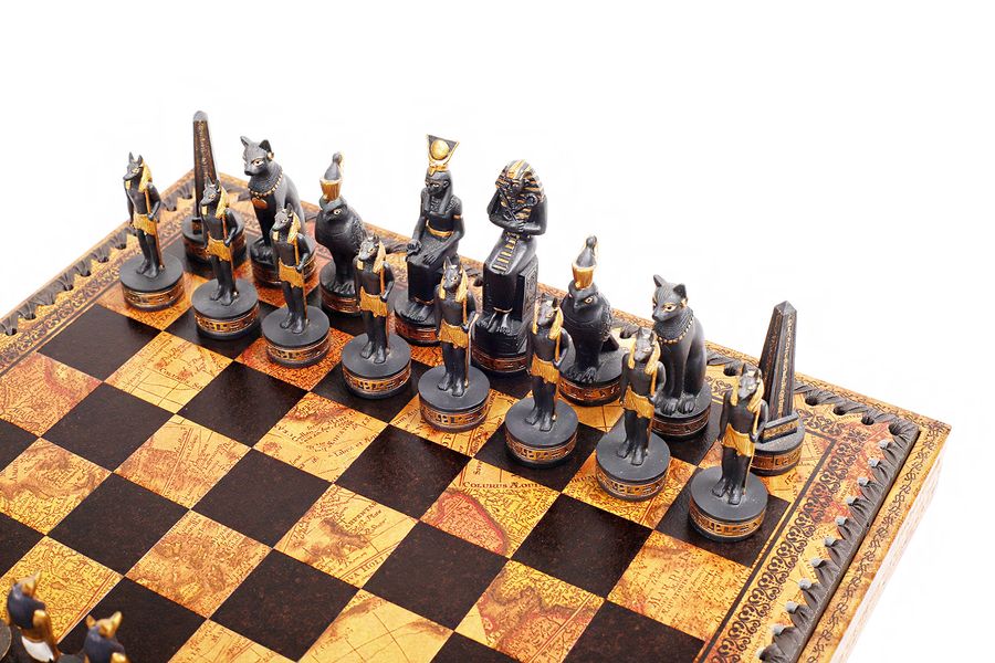Подарочный набор Italfama "Египетский" (шахматы, шашки, Нарды)