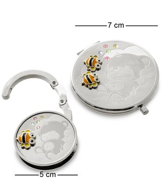 Подарочный набор Зеркальце и держатель для сумки Пчелки WIN-115