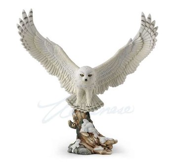 Коллекционная статуэтка Veronese Снежная сова WU77435AA, Под заказ 10 рабочих дней