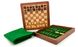 Шахматы дорожные с шашками Italfama G1037D