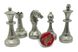 Подарочный набор Italfama "Mignon Fiorito" 28 х 28 см (шахматы и шашки)