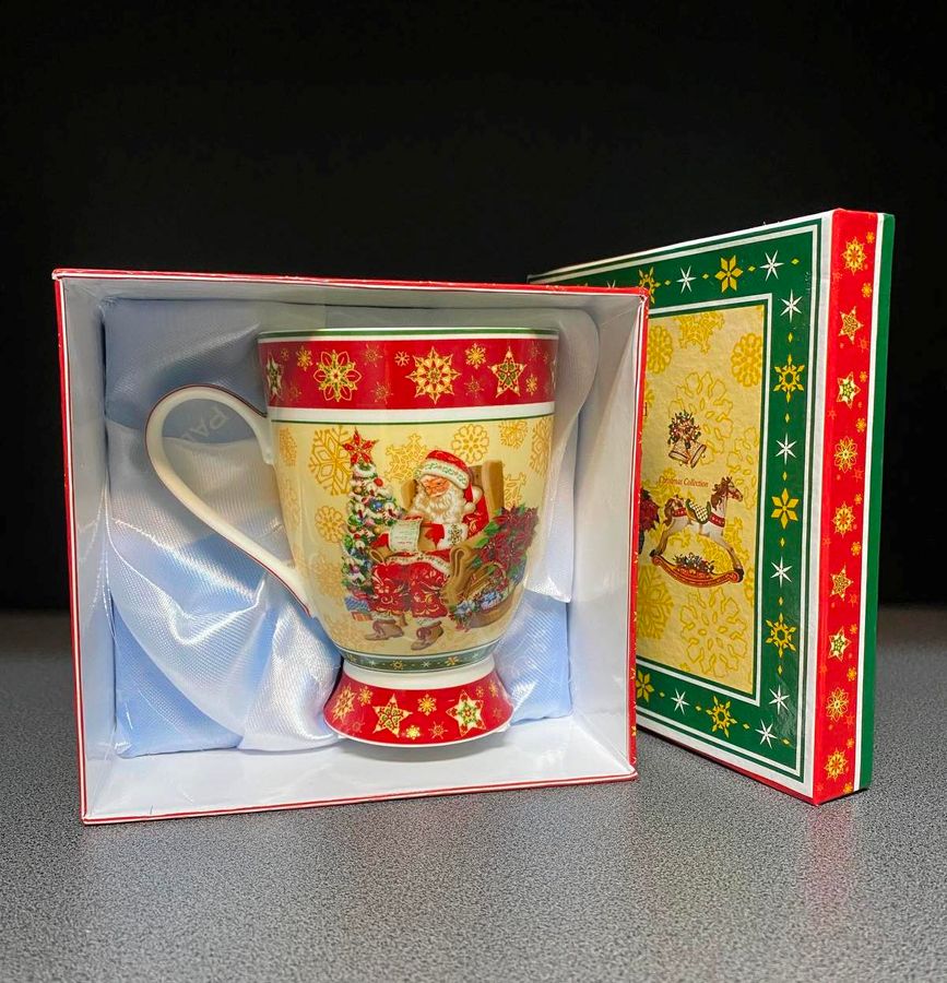 Подарочный новогодний набор Чашка и Салатник
