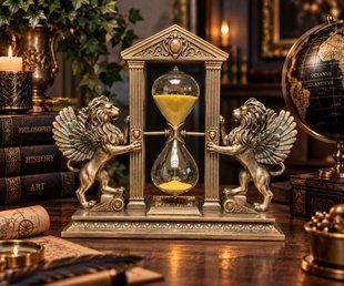 Песочные часы Veronese Крылатые львы WS-590