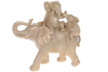 Статуетка декоративна Слоники полістоун SG37-845
