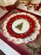 Набор новогодних тарелок на 2 персони Рождественский, 4 предмета