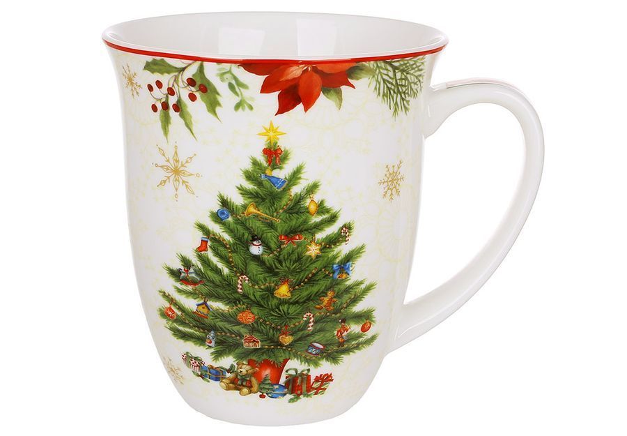 Кружка новорічна Christmas Story Flower 470 мл
