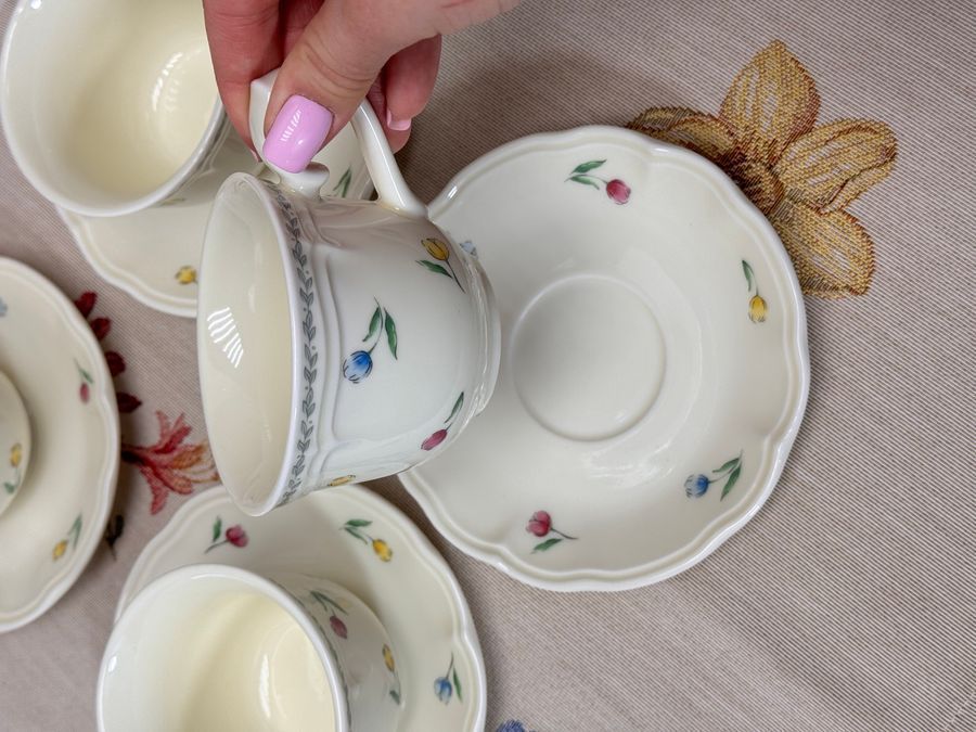 Подарунковий чайний набір Vintage Tulip на 2 персони