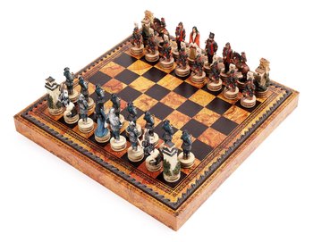 Подарунковий Набір Italfama "Самураї" (шахи, шашки, нарди)