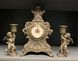 Каминный набор Veronese с часами и подсвечниками-ангелочками