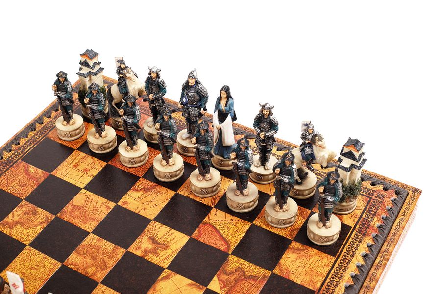 Подарочный набор Italfama "Самураи" (шахматы, шашки, нарды)