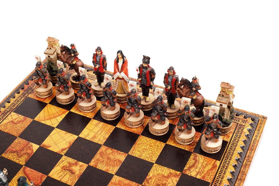 Подарочный набор Italfama "Самураи" (шахматы, шашки, нарды)