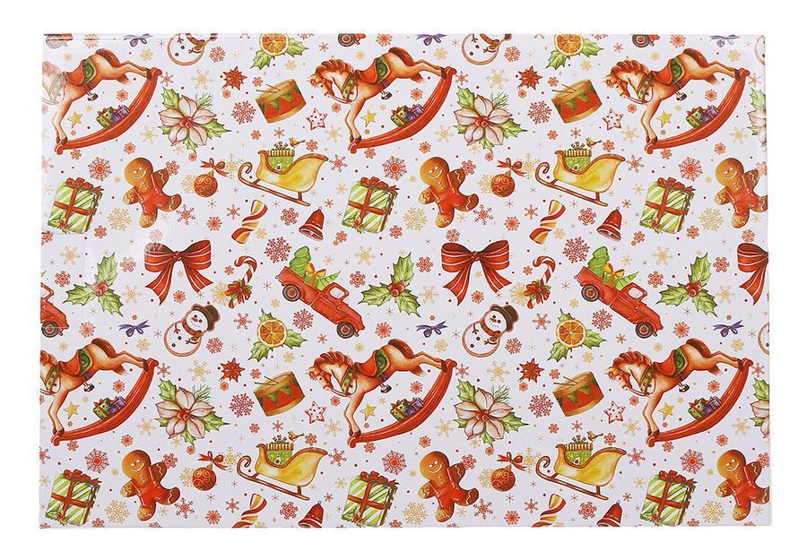 Блюдо для сервировки новогоднее Christmas Ribbon 30 см