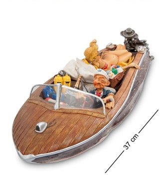 Коллекционная статуэтка Forchino Лодка Playboy FO-85048