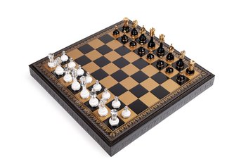 Подарунковий набір Italfama Staunton (шахи, шашки, нарди)