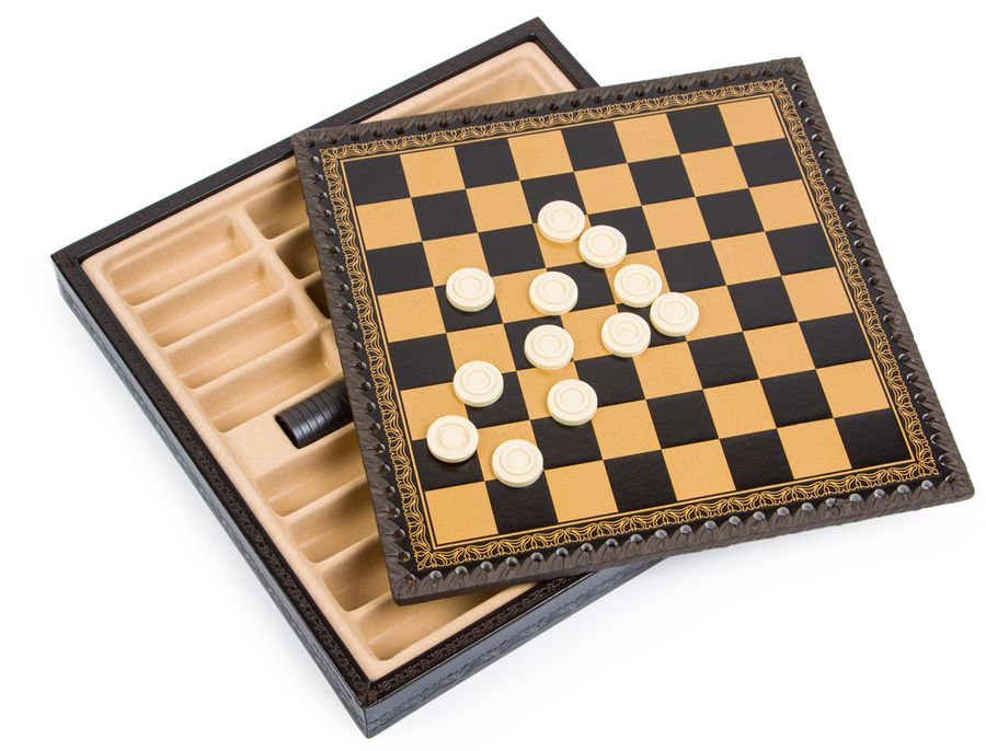 Подарочный набор Italfama Staunton (шахматы, шашки, нарды)