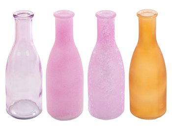 Набор ваз для цветов Soft 6 х 18 см 804-116, 4 шт