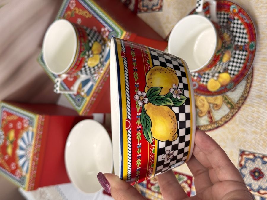 Набір салатників "Dolche Lemon" 2 шт 14 см