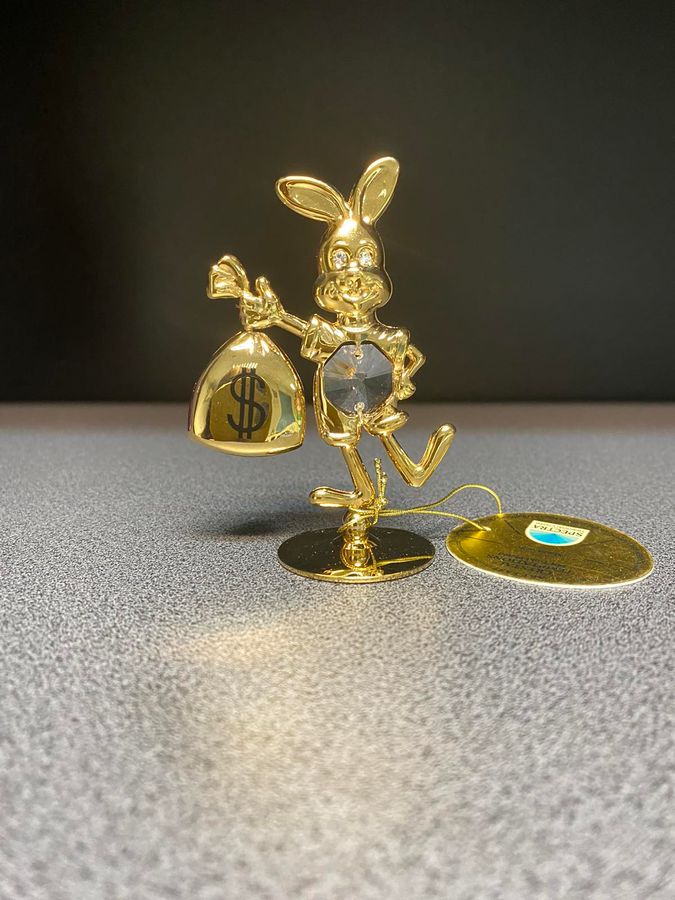 Фігурка Кролик з Мішком Грошей 87000