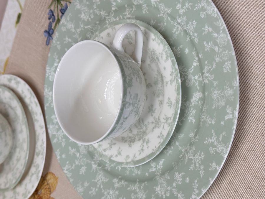 Чайний набір Floral Green 250 мл 6 персон