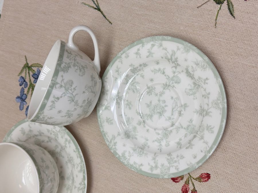 Чайний набір Floral Green 250 мл 6 персон