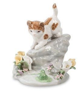 Фарфоровая фигурка Котенок Pavone CMS - 15/69