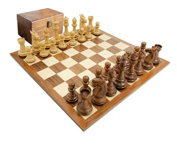 Шахматы подарочные, деревянные Italfama "Palissandro" с коробкой для фигур