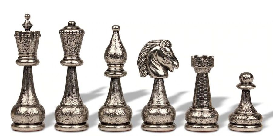 Шахматы подарочные элитные Italfama "Fiorito" 82G+434R