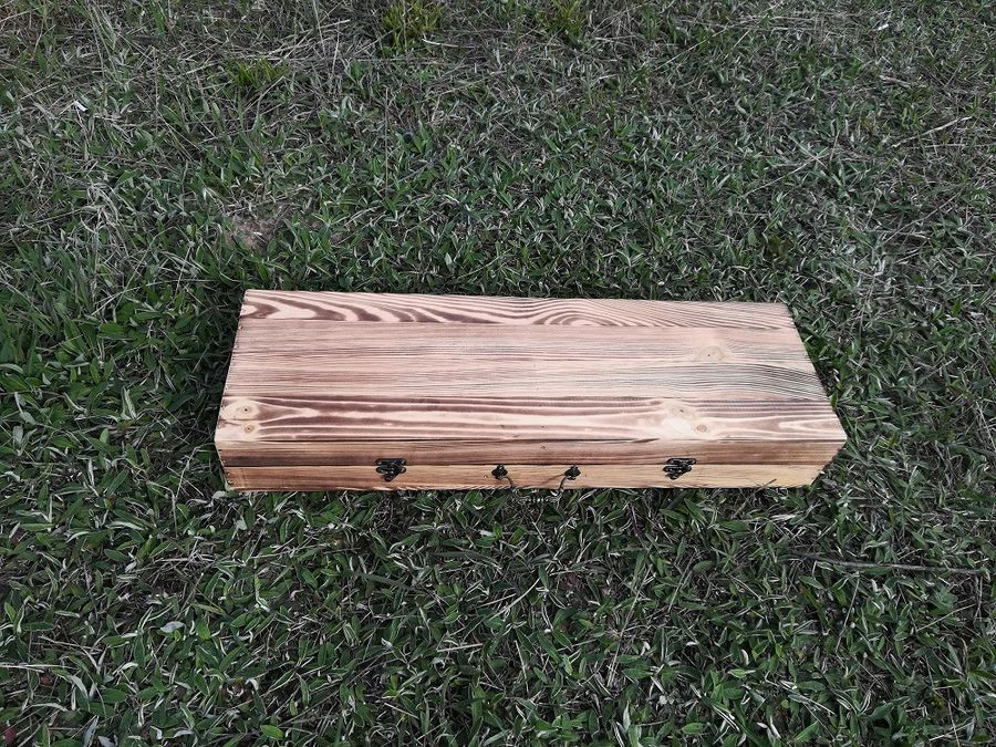 Подарочный набор шампуров "VIP" в деревянной коробке