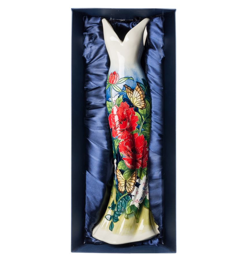 Фарфоровая напольная ваза Платье Pavone JP-852/ 7