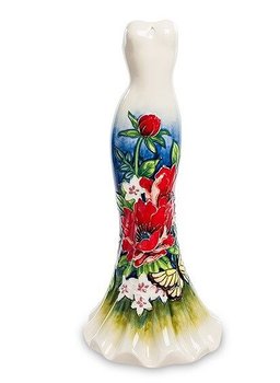 Фарфоровая ваза Платье Pavone JP-852/10