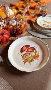 Блюдо для сервіровки Лісова поляна з ручками