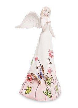 Фарфоровая статуэтка Ангел с бабочкой Pavone JP-764/ 8