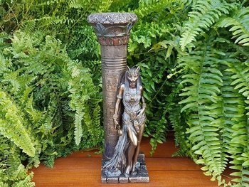 Коллекционная статуэтка, подсвечник Veronese Египетская богиня радости Бастет WU76698A4