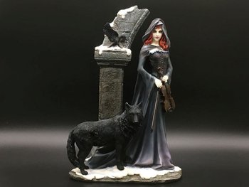 Коллекционная статуэтка Veronese Тьма с волком WU76301VA